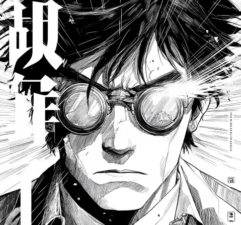 古惑仔原版漫画主视觉：热血江湖与兄弟情义